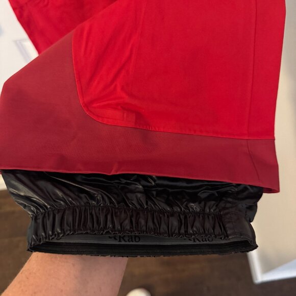 New Without Tags Rab Womens Ski Snowboard Pant Colour: Red, Size: Small - Picture 5 of 8